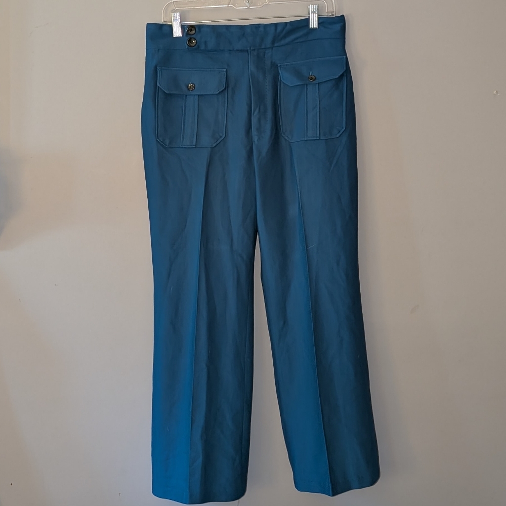 Vintage 1960's Blue Polyester Pants
